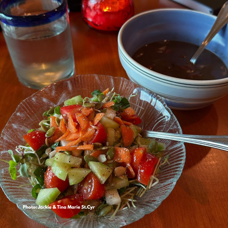 Rainbow Hearth Sanctuary & Retreat Meals Photo by Jackie & Tina Marie St.Cyr