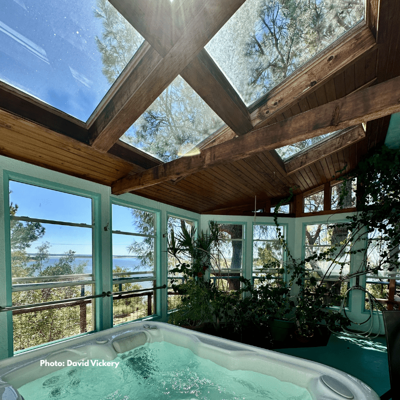 Spa Room at Rainbow Hearth Sanctuary & Retreat Photo by David Vickery