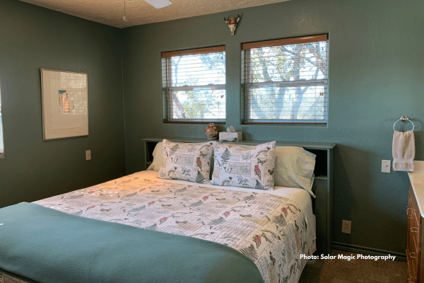 Sunset Guest House at Rainbow Hearth Sanctuary & Retreat Photo by Solar Magic Photography