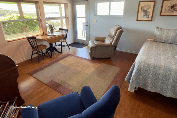 The Sky Loft Suite at Rainbow Hearth Photo by David Vickery