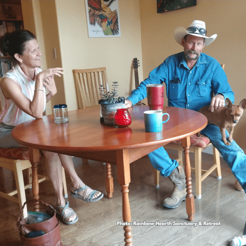 Couples Retreat at Rainbow Hearth Sanctuary
