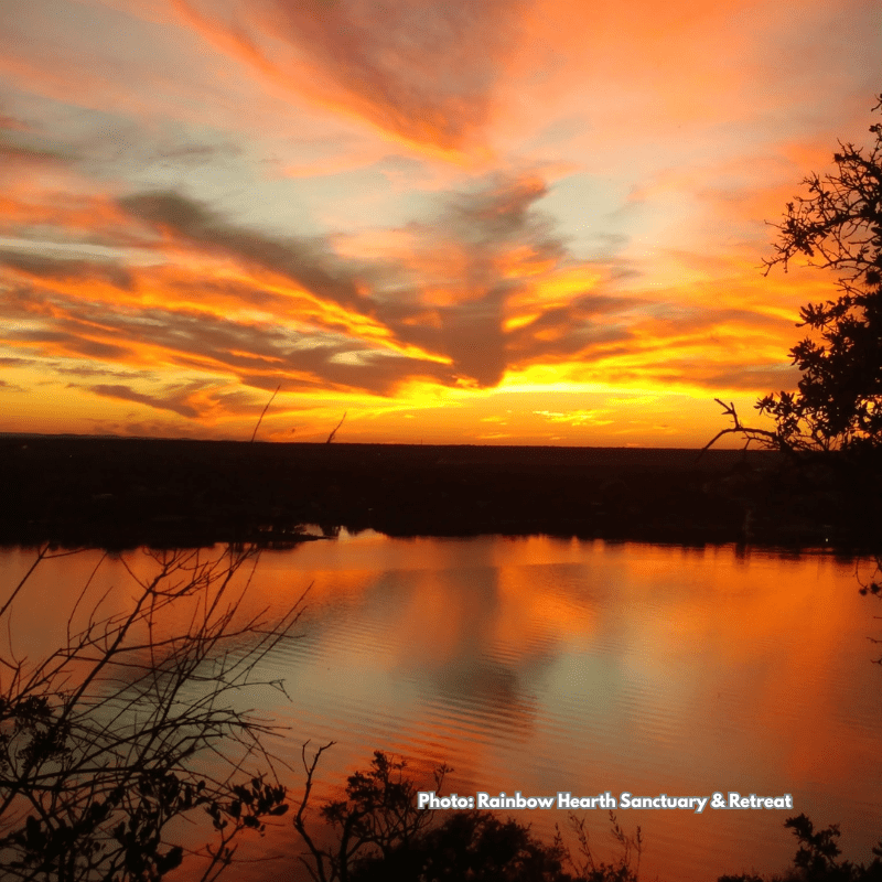 Hill Country Accommodations at Rainbow Hearth