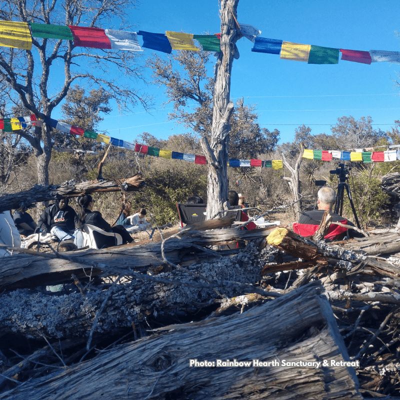 Medicine Rock at Rainbow Hearth Sanctuary